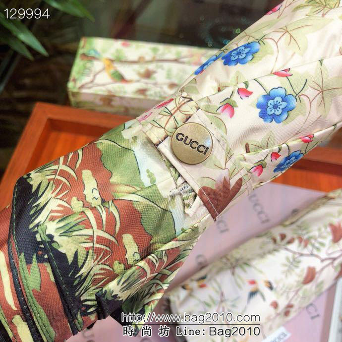 GUCCI古馳 原單品質 強烈推薦時尚單品 抽象字母 驚豔款 亞太專櫃最新款 全自動UV晴雨傘  sll1011